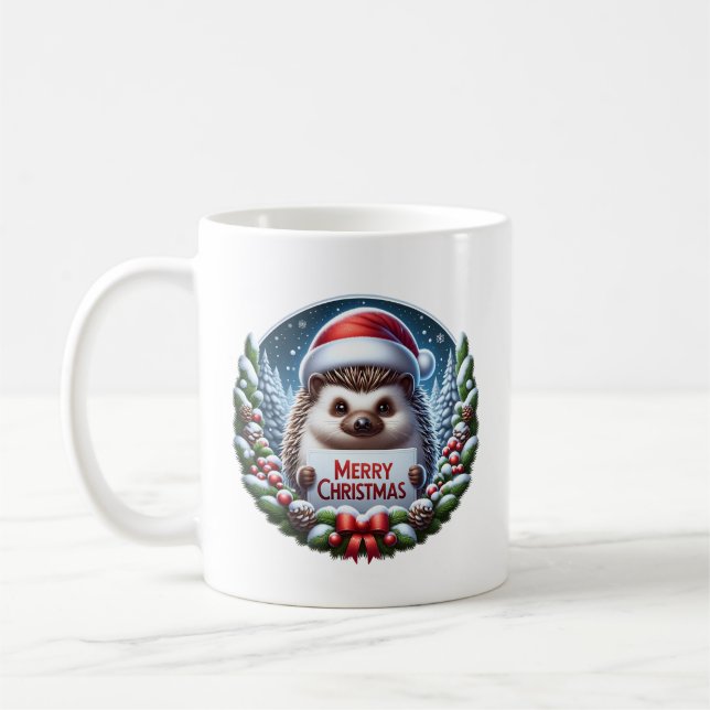 Christmas Egel Coffee Mug (Left)