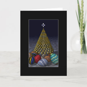 Christmas Eggs greeting card