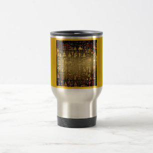 Christmas Egyptian Hieroglyphs 2 Travel Mug