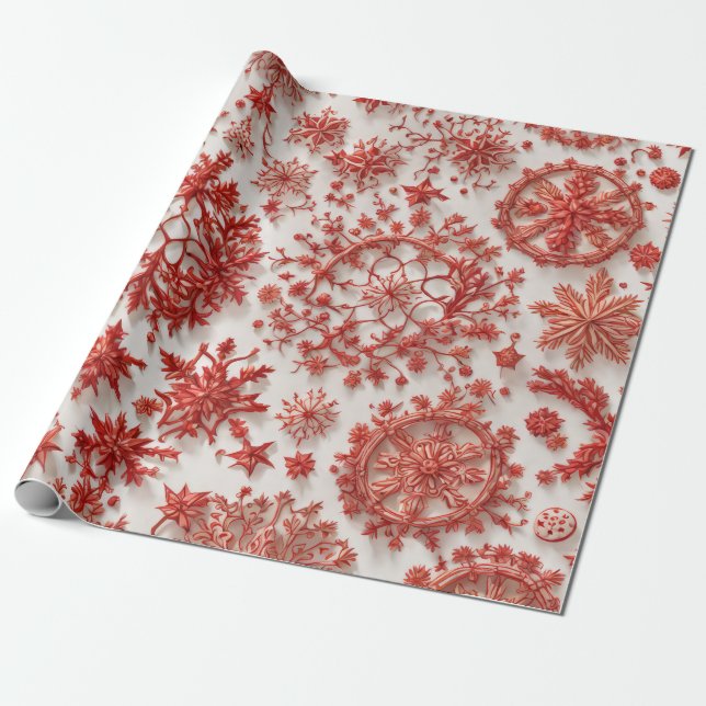 Christmas Elegance n22 Wrapping Paper (Unrolled)