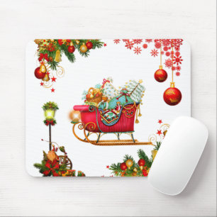 Christmas Elements Mouse Mat