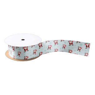 Christmas Elements Santa Claus Satin Ribbon
