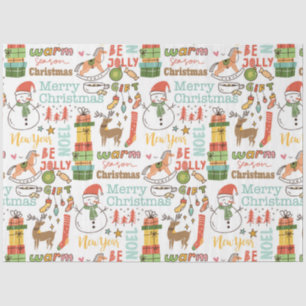 Christmas Elements Tissue Paper