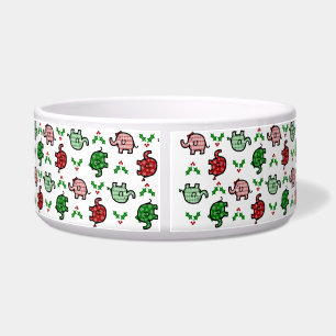 Christmas Elephant Pet Bowl