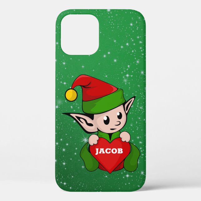 Christmas Elf Case-Mate iPhone Case (Back)