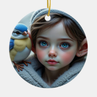 Christmas Elf Ceramic Tree Decoration