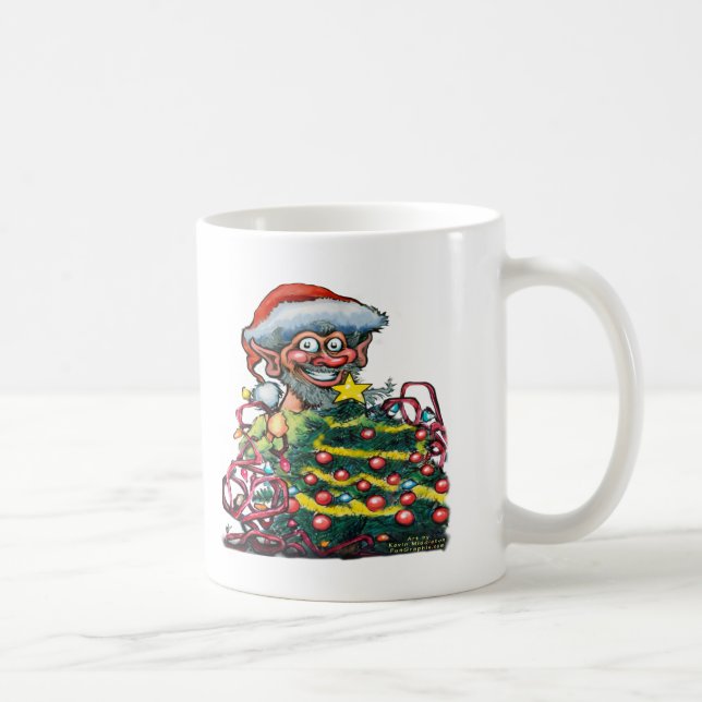 Christmas Elf Coffee Mug (Right)