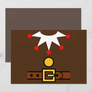 Christmas Elf Costume for Women, Kids, Girls, Xmas Invitation