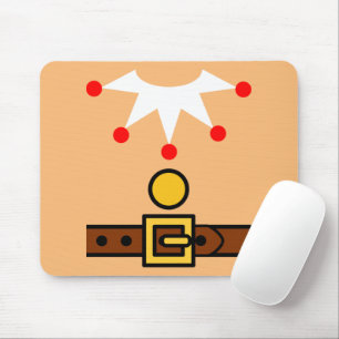 Christmas Elf Costume for Women, Kids, Girls, Xmas Mouse Mat