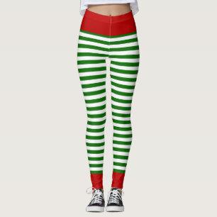 Christmas Elf Costume Leggings