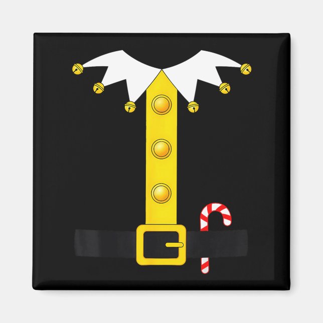 Christmas Elf Costume  Magnet (Front)
