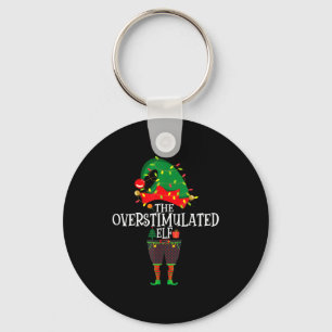 Christmas Elf Family Matching Group The Elf Overst Key Ring