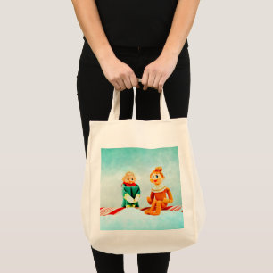 Christmas Elf First Date Tote Bag