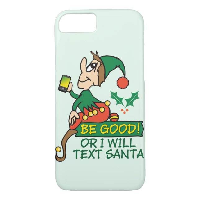Christmas Elf Funny Design Case-Mate iPhone Case (Back)
