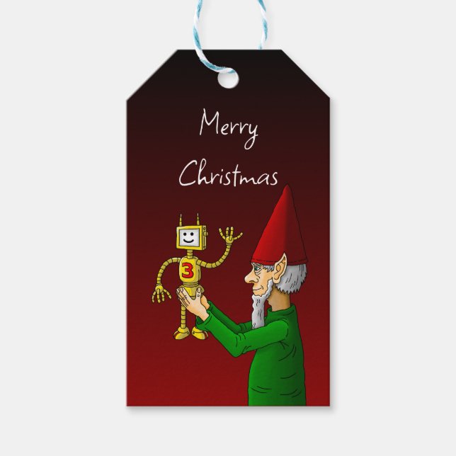 Christmas Elf Gift Tag (Front)