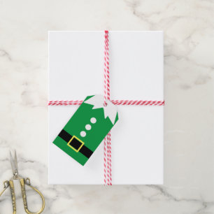 Christmas elf  gift tags