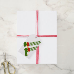 Christmas Elf Holiday Festive Elf Shelf Fun Gift Tags