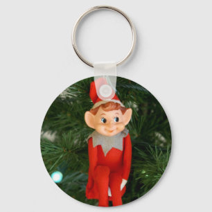 Christmas Elf Key Ring