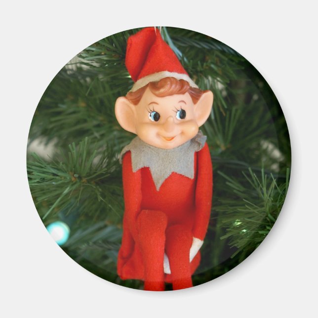 Christmas Elf Magnet (Front)