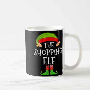 Christmas Elf Matching Family Pajama, The Shopng E Coffee Mug