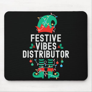 Christmas Elf Office Team Party Family Matching _2 Mouse Mat