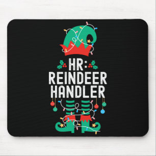 Christmas Elf Office Team Party Family Matching  Mouse Mat