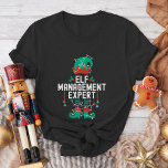 Christmas Elf Office Team Party & Family Matching T-Shirt<br><div class="desc">Get your office team, family, or friends into the holiday spirit with our funny Christmas t-shirts! Perfect for office parties, family gatherings, or festive events, these shirts bring a fun twist to the holiday season. Whether it's for work, family matching outfits, or friends, these tees will make your holiday group...</div>