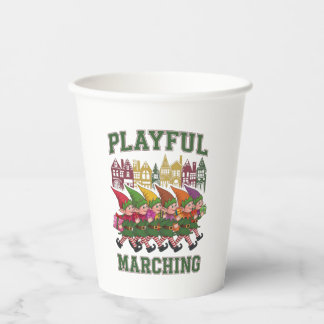 Christmas Elf Parade Paper Cups