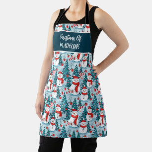 Christmas Elf  Personalised  Apron