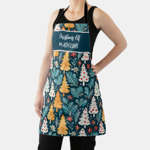 Christmas Elf  Personalised  Apron
