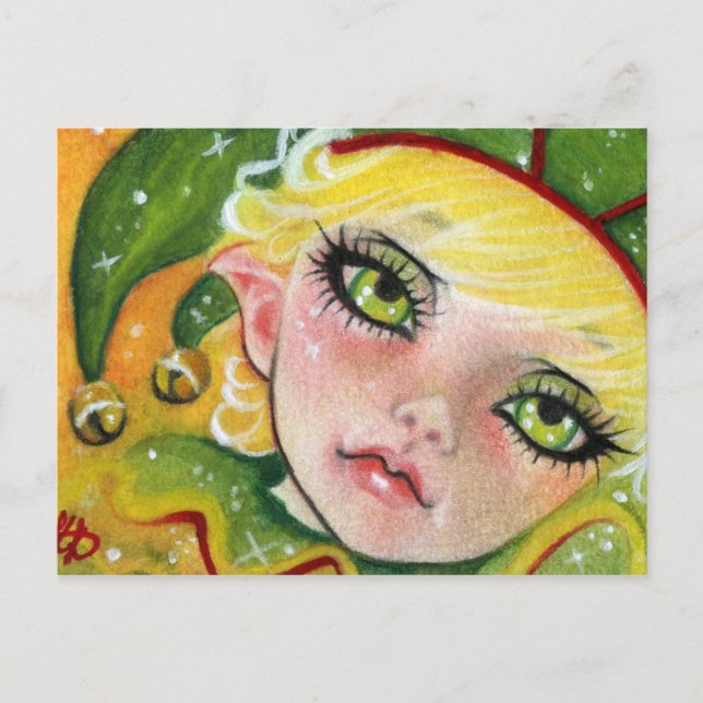 Christmas Elf Postcard (Front)