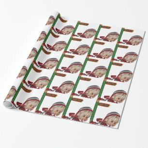 Christmas Elf Wrapping Paper