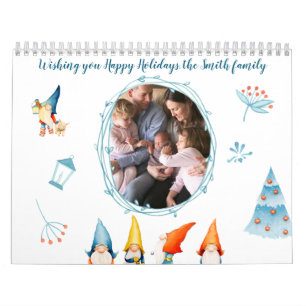 Christmas Elves Calendar With Photos