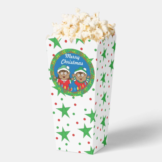 Christmas Elves Dk Favour Boxes (Popped)