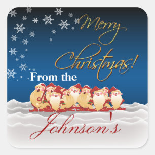 Christmas Elves Gift Tags