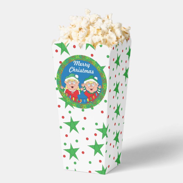Christmas Elves Lt Favour Boxes (Popped)