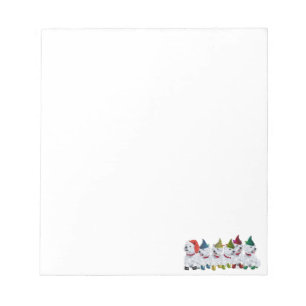 Christmas Elves Notepad