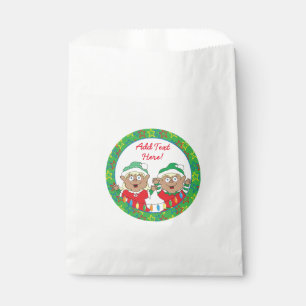 Christmas Elves of Colour Favour Bags