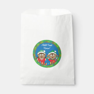 Christmas Elves of Colour Favour Bags