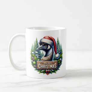 Christmas Emoe Coffee Mug