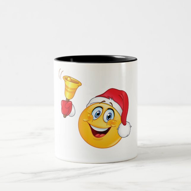 CHRISTMAS EMOJI (EMOTICON) MUG (Center)