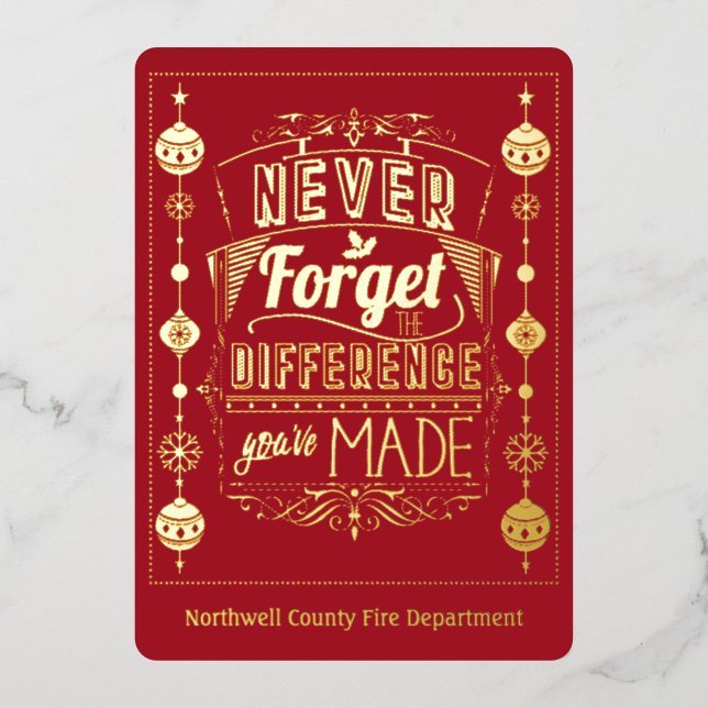 Christmas Employee Staff Appreciation Holiday (Front)