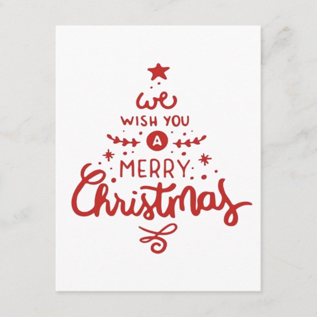 Christmas  enclosure card (Front)