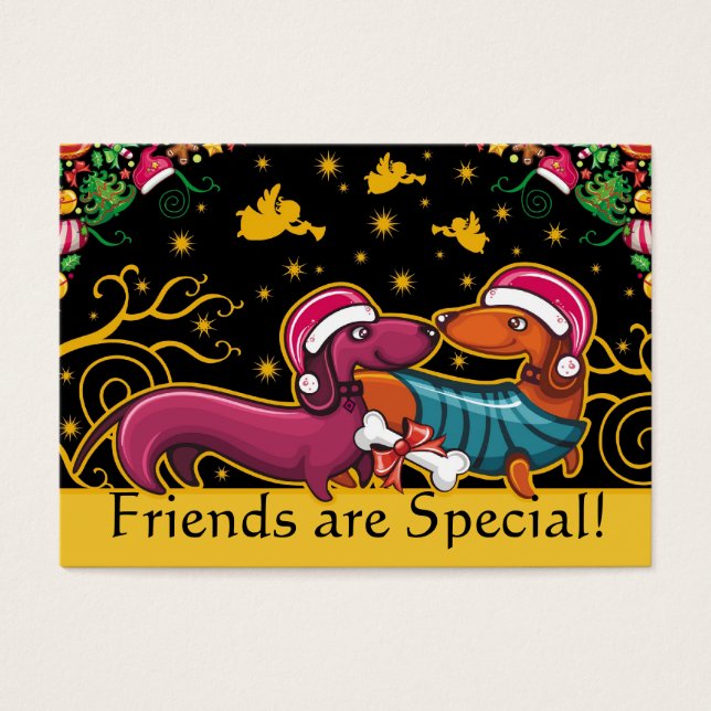 Christmas Enclosure Card / Tag - SRF (Front)
