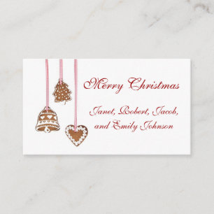 Christmas Enclosure Cards
