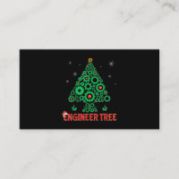 Christmas Engineer Tree Mechanical Engineering