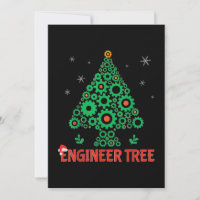 Christmas Engineer Tree Mechanical Engineering