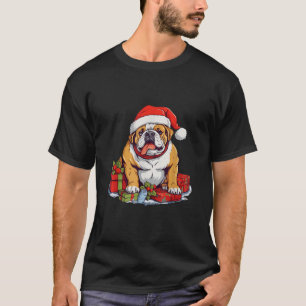 Christmas English Bulldog English Bulldog Christma T-Shirt