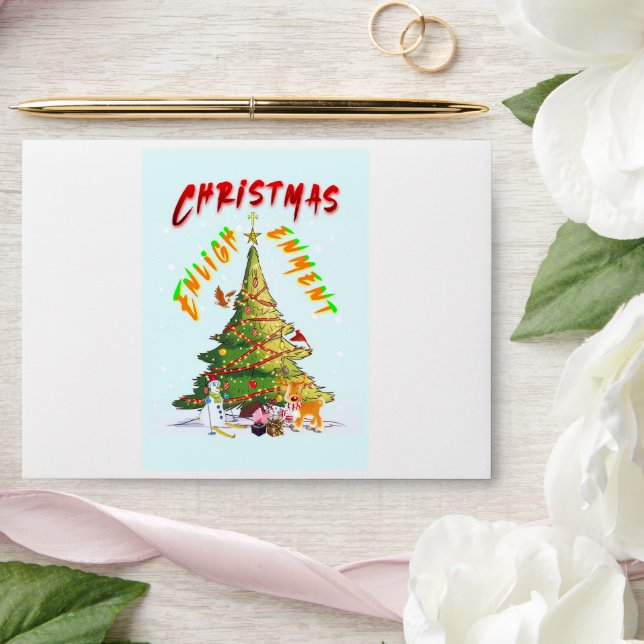 Christmas Enlightenment Envelope (Wedding)