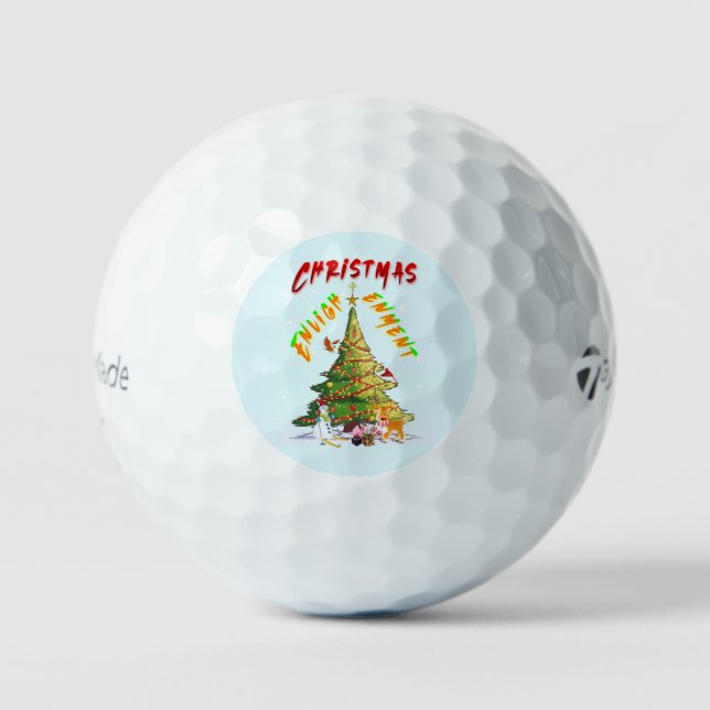 Christmas Enlightenment Golf Balls (Front)